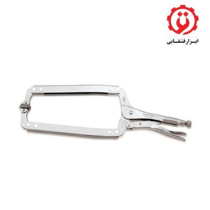 قیمت و خرید انبر قفلی گیره ای با صفحه گیر سایز 18 تاپ تول مدل DMAA1A18 از ابزار قشقایی