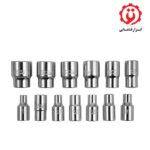 خرید جعبه بکس 1/4 اینچ 6 پر 55 پارچه تاپ تول مدل GCAI5501 از ابزار قشقایی