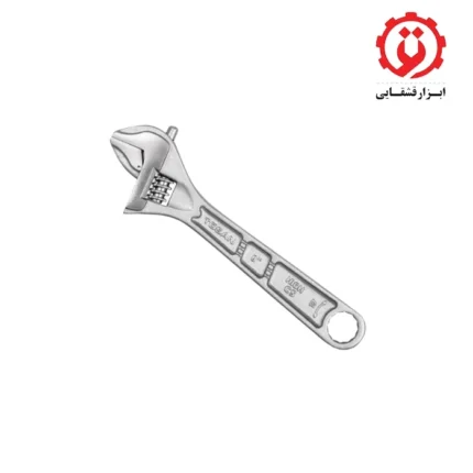 خرید آچار فرانسه توسن سایز 8 اینچ مدل T25-8AW از ابزار قشقایی
