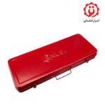 بهترین قیمت جعبه بکس 43 پارچه اینچی میلیمتری 3/8 و 1/4 درایو جنیوس مدل GS-2343MS در ابزار قشقایی