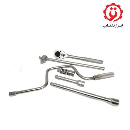 خرید جعبه بکس 24 پارچه فشار درایو 1/2 جنیوس مدل GS-424M5 از ابزار قشقایی