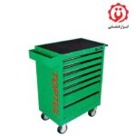 قیمت و خرید جعبه ابزار چرخ دار کشویی 227 پارچه تاپ تول مدل GCAJ0001 از ابزار قشقایی