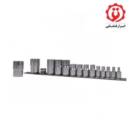 خرید بکس ریلی تاپ تول 14 عددی ستاره ای GAAR1402 در نمایندگی تاپ تول در اهواز ابزار قشقایی