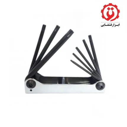 خرید اینترنتی آلن چاقویی ستاره ای جنیوس مدل TX-008F از ابزار قشقایی