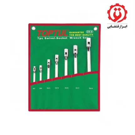 خرید اینترنتی سری دو سر بکس 7 عددی تاپ تول مدل GAAA0704 از ابزار قشقایی
