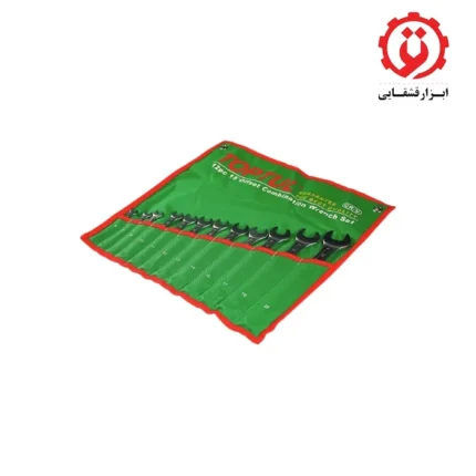 خرید ست آچار یکسر تخت یکسر رینگی 12 عددی تاپ تول مدل GAAA1213 از ابزار قشقایی