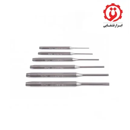 خرید سنبه پین درار 6 عددی تاپ تول مدل GAAV0601 از ابزار قشقایی