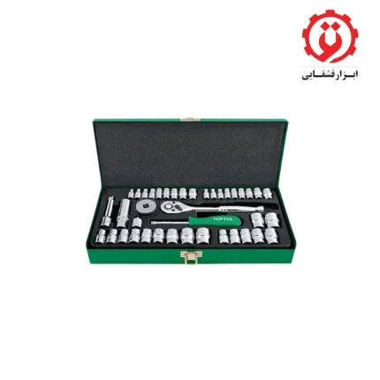 قیمت جعبه بکس تاپ تول 40 پارچه مدل GCAD4002 از ابزار قشقایی
