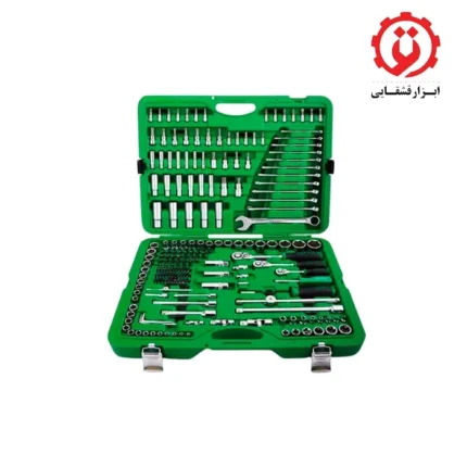 قیمت جعبه ابزار 216 پارچه تاپ تول مدل GCAI216R از ابزار قشقایی