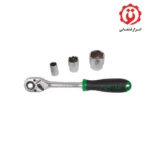 خرید اینترنتی جعبه ابزار سبز 80 پارچه پلاستیکی تاپ تول مدل GCAI8002 از ابزار قشقایی