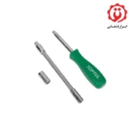 خرید جعبه ابزار سبز 80 پارچه پلاستیکی تاپ تول مدل GCAI8002 از ابزار قشقایی