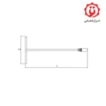 خریدبکس T شکل 13 میلی متر لغلغه ای تاپ تول مدل CTBA1332 از ابزار قشقایی