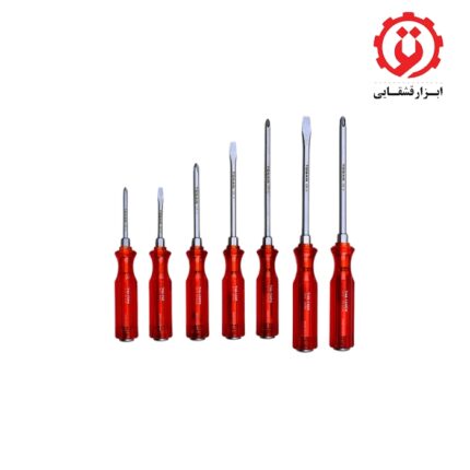 قیمت ست پیچ گوشتی ضربه خور توسن 7 عددی مدل T4865-SB7 از ابزار قشقایی