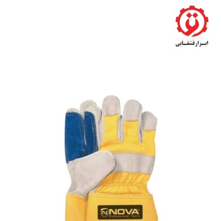 خرید و قیمت دستکش کف دوبل نوا از ابزار قشقایی