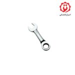 قیمت آچار کوتاه سایز 13 یکسر تخت و رینگی جغجغه ای جنیوس مدل 760213 از ابزار قشقایی