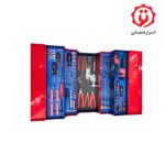 قیمت چکش جعبه ابزار 142 پارچه جنیوس مدل MS-142TS از ابزار قشقایی