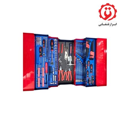 قیمت چکش جعبه ابزار 142 پارچه جنیوس مدل MS-142TS از ابزار قشقایی