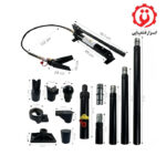 ابعاد جک صافکاری 10 تن سری پلاس استرانگ مدل +STG4611