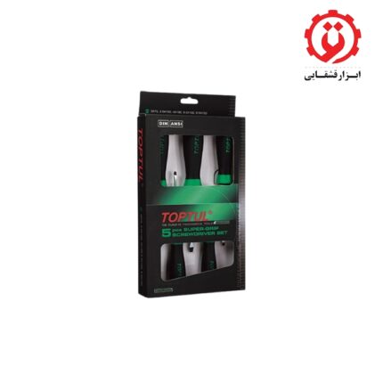 قیمت و خرید ست پیچ گوشتی دو سو تاپ تول 5 عددی مدل GAAE0503 از ابزار قشقایی