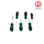 خرید اینترنتی پیچ گوشتی جعبه ایی دوسو، چهارسو PZ تاپ تول 6 عددی مدل GAAE0604 از ابزار قشقایی