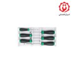 خرید پیچ گوشتی جعبه ایی دوسو، چهارسو PZ تاپ تول 6 عددی مدل GAAE0604 از ابزار قشقایی