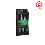 قیمت پیچ گوشتی جعبه ایی دوسو، چهارسو PZ تاپ تول 6 عددی مدل GAAE0604 از ابزار قشقایی