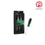قیمت مجموعه پیچ گوشتی ضربه ای 6 عددی تاپ تول مدل GAAE0605 از ابزار قشقایی