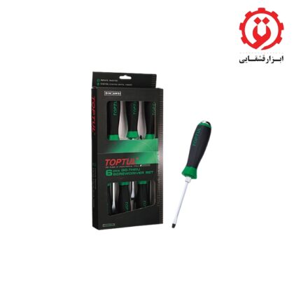 قیمت مجموعه پیچ گوشتی ضربه ای 6 عددی تاپ تول مدل GAAE0605 از ابزار قشقایی