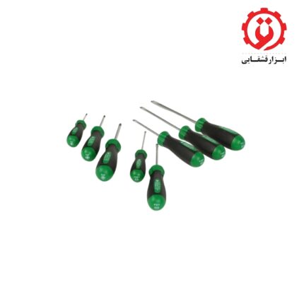 خرید مجموعه 8 عددی پیچ گوشتی 2 سو – 4 سو تاپ تول GAAE0807از ابزار قشقایی