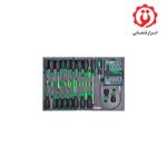 قیمت و خرید جعبه ابزار 340 پارچه 7 کشو چرخدار ذغالی با 5 کشو ابزار تاپ تول TOPTUL مدل GE-34028 از ابزار قشقایی