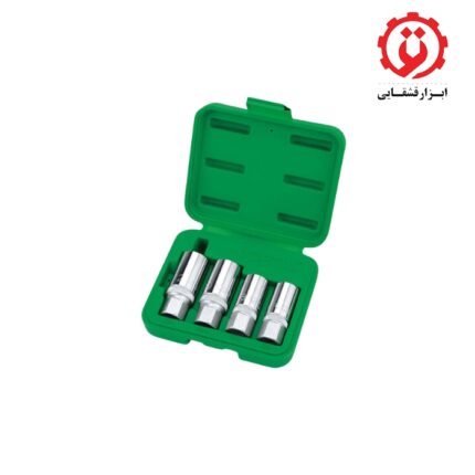 خریدکیت 4 عددی باز کننده پیچ های دوسر رزوه درایو 1.2 اینچ تاپ تول TOPTUL مدل GAAI0401 از ابزار قشقایی