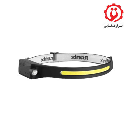 قیمت چراغ پیشانی دو کاره 350 لومن شارژی با حسگر حرکتی از ابزار قشقایی