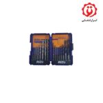 خرید ست مته ریزو آهن، بتن و چوب 16 عددی مدل DS16PS از ابزار قشقایی