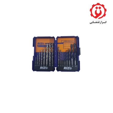 خرید ست مته ریزو آهن، بتن و چوب 16 عددی مدل DS16PS از ابزار قشقایی