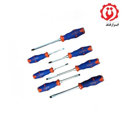 خرید آنلاین ست پیچ گوشتی ضربه خور آریل 7 عددی مدل PGZ0710 از ابزار قشقایی