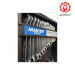 قیمت مجموعه 26 عددی آچار یکسر تخت یکسر رینگی مستر تولز مدل MT110-26 در ابزار قشقایی