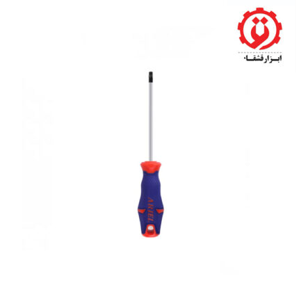 خرید اینترنتی ست پیچ گوشتی ستاره ای سوراخ دار آریل 6 عددی مدل PGS0610 از ابزار قشقایی