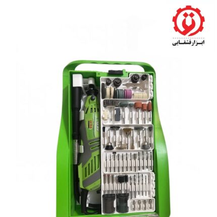 خرید و قیمت فرز مینیاتوری 257 پارچه سیلور مدل GT-RT257 از ابزار قشقایی