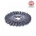 فرچه سیمی تخت بافته قطر 11/5 سانتیمتر صنعت برس