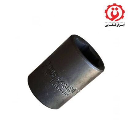 خرید اینترنتی بکس فشار قوی مشکی کوتاه درایو 1/2 اینچ سایز 22 توسن مدل TP1274S-22