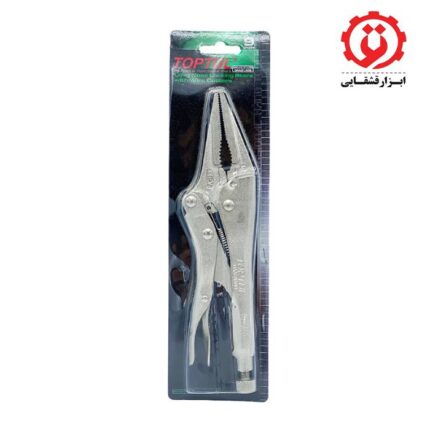 خرید اینترنتی انبرقفلی نوک بلند با سیم قطع کن 9 اینچ تاپ تول مدل DAAS1A09