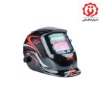 خرید اینترنتی ماسک جوشکاری اتوماتیک مشکی طرح دار آروا مدل 8207