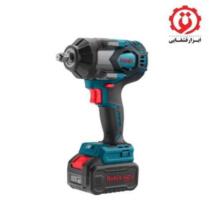 بکس شارژی 40 ولت براشلس 800 نیوتن متر 1/2 اینچ رونیکس مدل 8907.40V