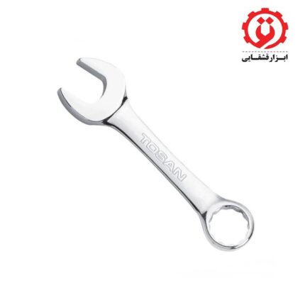 خرید اینترنتی آچار یکسر تخت یکسر رینگ کوتاه سایز 17 توسن