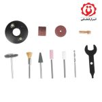 قیمت و خرید اینترنتی فرز مینیاتوری شارژی 122 پارچه رونیکس مدل 3420 از ابزار قشقایی