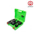قیمت و خرید آنلاین دریل شارژی چکشی دو باتری براشلس لیتیوم 16 ولت پی ای پی مدل BID-1615
