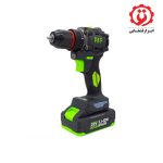دریل شارژی چکشی براشلس دو باتری لیتیوم 20 ولت پی ای پی مدل BID-2015