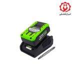 قیمت و خرید آنلاین دریل شارژی چکشی براشلس دو باتری لیتیوم 20 ولت پی ای پی مدل BID-2015