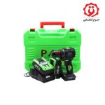 قیمت و خرید آنلاین دریل شارژی چکشی براشلس دو باتری لیتیوم 20 ولت پی ای پی مدل BID-2015