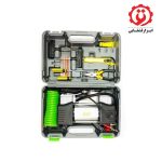 خرید اینترنتی کمپرسور باد فندکی دو سیلندر با آداپتور پی ای پی مدل AC-1502